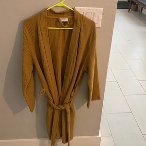 Parachute cotton robe